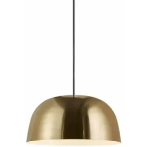 Nordlux Cera Dome Pendant Ceiling Light Brass, E27
