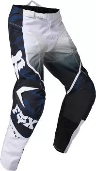 FOX 180 Nuklr Youth Motocross Pants, blue, Size 24, blue, Size 24