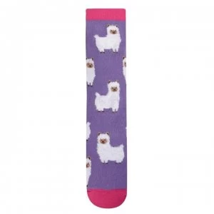 Totes Bauble Socks - Purple Llama