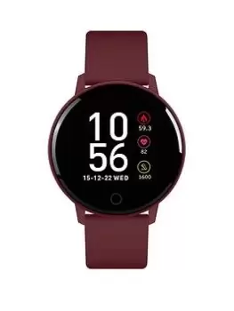 Reflex Active Series 9 Smartwatch With Colour Touch Screen and Up To 7 Day Battery Life, Berry, Women