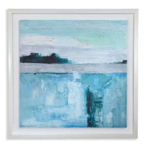 Arthouse Abstract Seascape Framed Wall Print