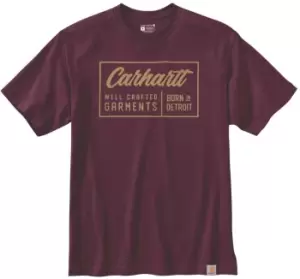 Carhartt Crafted Graphic T-Shirt, red, Size S, red, Size S