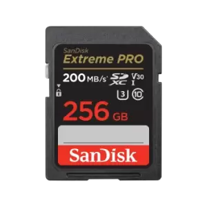 SanDisk Extreme PRO SDHC And SDXC UHS-I Card - 256GB - SDSDXXD-256G-GN4IN