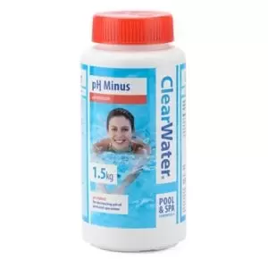 Clearwater Ph Decreaser 1.5Kg White & Blue