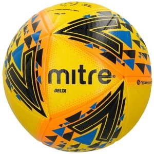 Mitre Delta Professional Ball Yellow Size 4