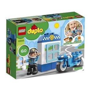 LEGO DUPLO Town - Police Bike with Policeman Figure Set (10900)