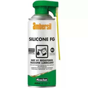 Ambersil 30248-AA Perma-Lock Silicone Lubricant FG NSF H1 400ml