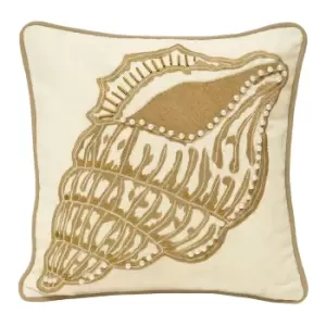 Riva Home Ionia Shell Cushion Cover (30x30cm) (Driftwood)