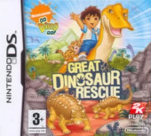 Go Diego Go Great Dinosaur Rescue Nintendo DS Game
