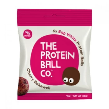 Protein Ball Co Cherry Bakewell Protein Ball - 45g x 10 (Case of 10)