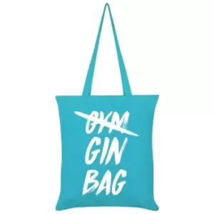 Grindstore Gin Bag Tote Bag (One Size) (Azure Blue) - Azure Blue
