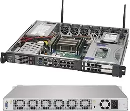 Supermicro 1019D-FHN13TP Server Rack (1U) Intel Xeon D 2.3 GHz...