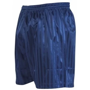 Precision Striped Continental Football Shorts 26-28" Navy Blue