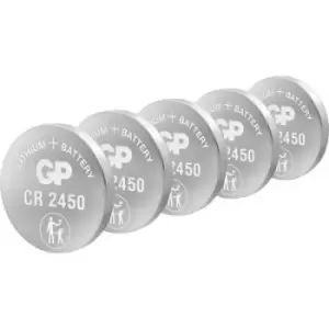 GP Batteries GPCR2450-7C5 Button cell CR 2450 Lithium 3 V 5 pc(s)