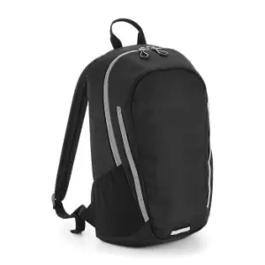 Bagbase Urban Trail Backpack (One Size) (Black/Light Grey)
