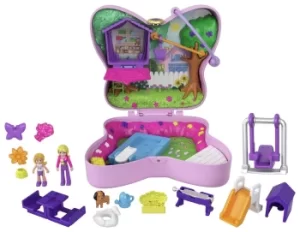 Polly Pocket Backyard Butterfly Compact Playset