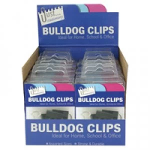 Tallon Bulldog Clips in Counter Display Unit Pack of 12 9194