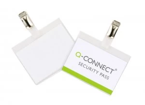 Q Connect Security Badge 60 X 90mm Pk25