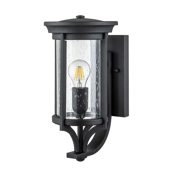 Feiss Merrill Outdoor Lantern Wall Light - Black