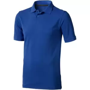 Elevate Mens Calgary Short Sleeve Polo (XXL) (Blue)