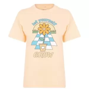 Daisy Street Tyler T Shirt - Yellow