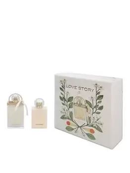 Chloe Love Story Gift Set 75ml Eau de Parfum & 100ml Body Lotion