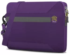 Blazer 2018 15" Notebook Sleeve Case Royal Purple Polyester Water Resistant Form Fitting Sleeve