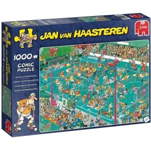 Jumbo Van Haasteren Hockey Championship Jigsaw Puzzle - 1000 Pieces