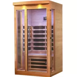 Canadian Spa Chilliwack 1 to 2 Person Far Infrared Home Indoor Sauna (DAMAGED BOX)