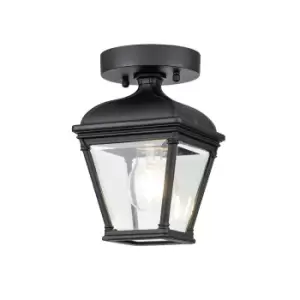 Bayview Outdoor Surface Mounted Downlight Black, IP44