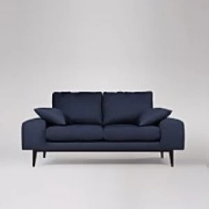 Swoon Tulum House Weave 2 Seater Sofa - 2 Seater - Navy