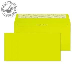 Blake Creative Colour DL 120gm2 Peel and Seal Wallet Envelopes Acid