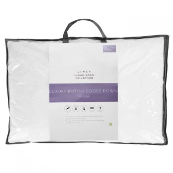 Hotel Collection British Goose Down Pillow - White