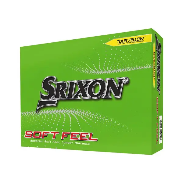 Srixon 2023 Soft Feel 13 Golf Balls - Yellow (Doz)