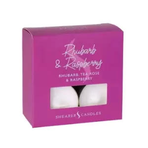 Shearer Candles Tealight Candles Couture Rhubarb & Raspberry x 8