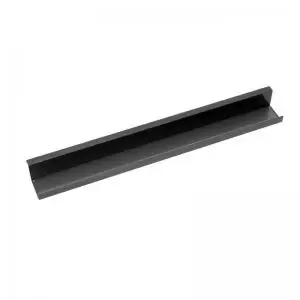 Single desk cable tray for Adapt and Fuze desks 1200mm - black