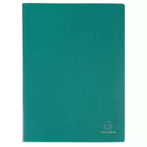 A4 Display Book 20 Pocket Pack of 20, Green