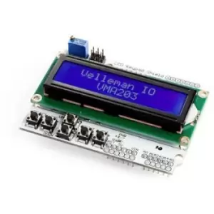 Whadda WPSH203 LC display Compatible with (development kits): Arduino