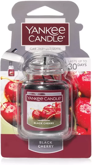 Black Cherry (Pack Of 6) Yankee Candle Ultimate Car Jar Air Freshener