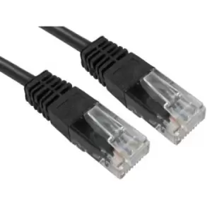 Spire Moulded CAT5e Patch Cable 15 Metres Full Copper Black