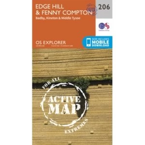 Edge Hill and Fenny Compton by Ordnance Survey (Sheet map, folded, 2015)