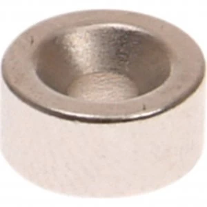 E Magnet 301A Countersunk Magnets 10mm Pack of 2