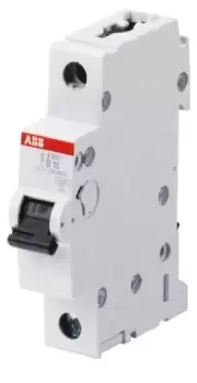 Abb S201-B20 Circuit Breaker, Thermal Mag, 1 Pole