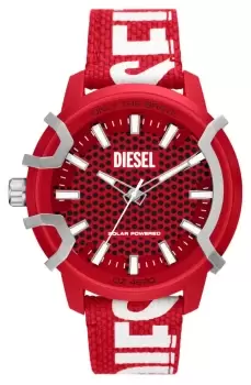 Diesel DZ4620 Griffed Red Dial Red Recycled Ocean Watch