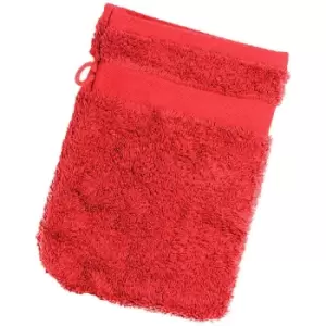 Jassz - Travel Washing Glove/Bag (350 GSM) (Pack Of 2) (One Size) (Red)