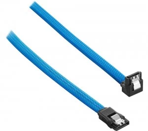 ModMesh 60cm Right Angle SATA 3 Cable - Light Blue