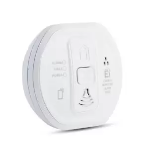 Aico Ei208 Interlinked Carbon Monoxide Alarm With 10-Year Sealed Battery White