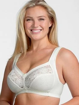 Miss Mary of Sweden Non Wire Cotton Lined Cup Bra - Champagne, Champagne, Size 38Dd, Women