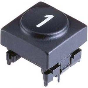 Marquardt 826.010.011 Sensor Cap Button cap 0 Anthracite Compatible with details Series 6425 without LED
