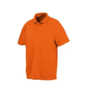 Spiro Unisex Adults Impact Performance Aircool Polo Shirt (XXS) (Flo Orange)